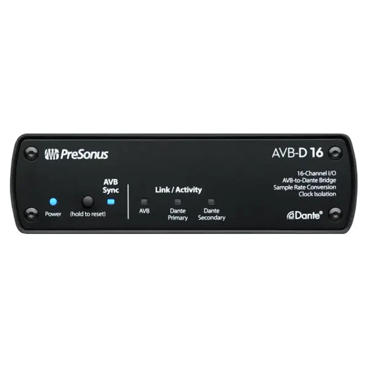 Presonus AVB-D16 Interfaz AVB a Dante 16 Canales 1