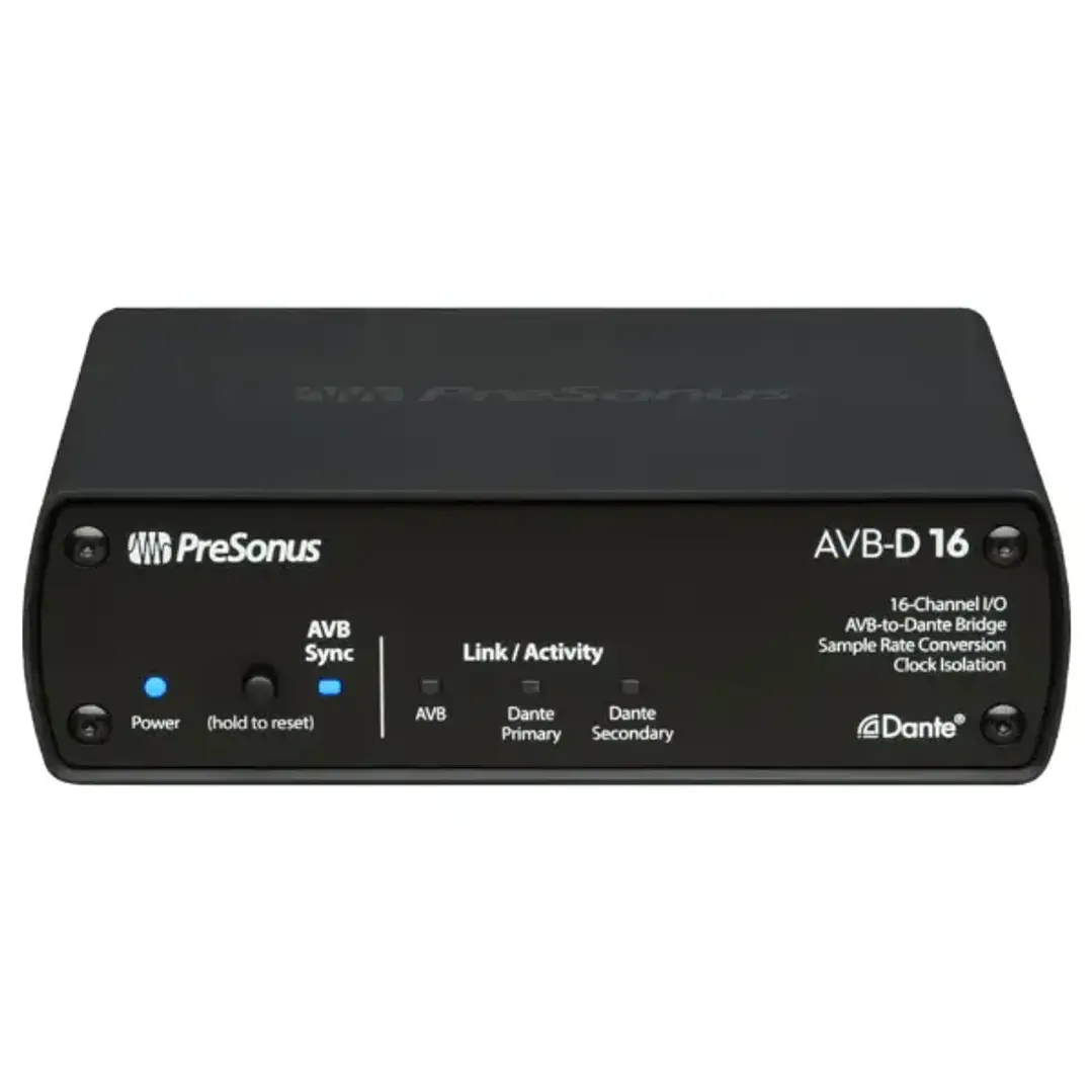 Presonus AVB-D16 Interfaz AVB a Dante 16 Canales 3