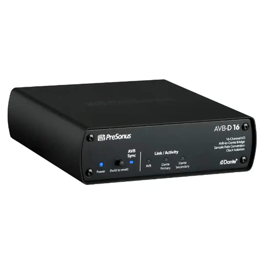 Presonus AVB-D16 Interfaz AVB a Dante 16 Canales 4
