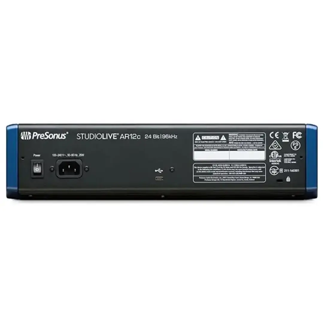 Presonus StudioLive AR12C Consola de Audio Análoga 2