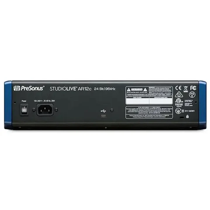 Presonus StudioLive AR12C Consola de Audio Análoga 2