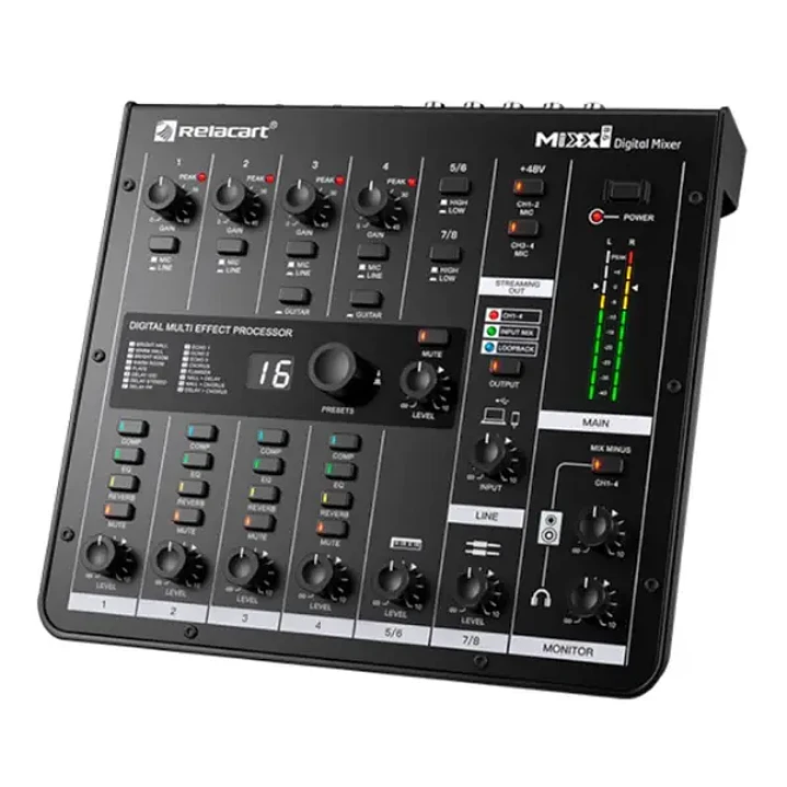 Relacart MIXX8.6 Mezclador Digital 3