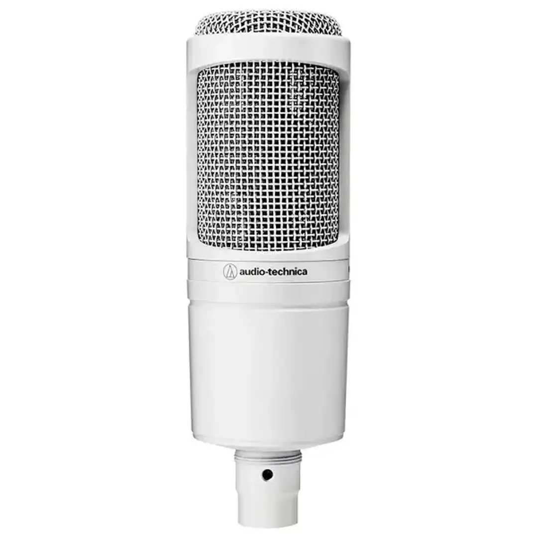 Audio Technica AT2020CWH Micrófono de Condensador Edición limitada  2