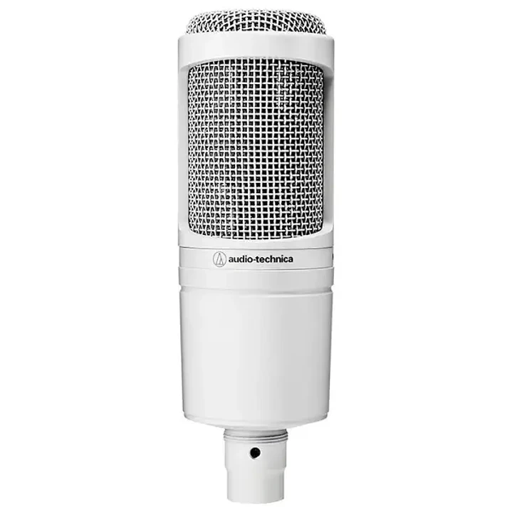 Audio Technica AT2020CWH Micrófono de Condensador Edición limitada  2
