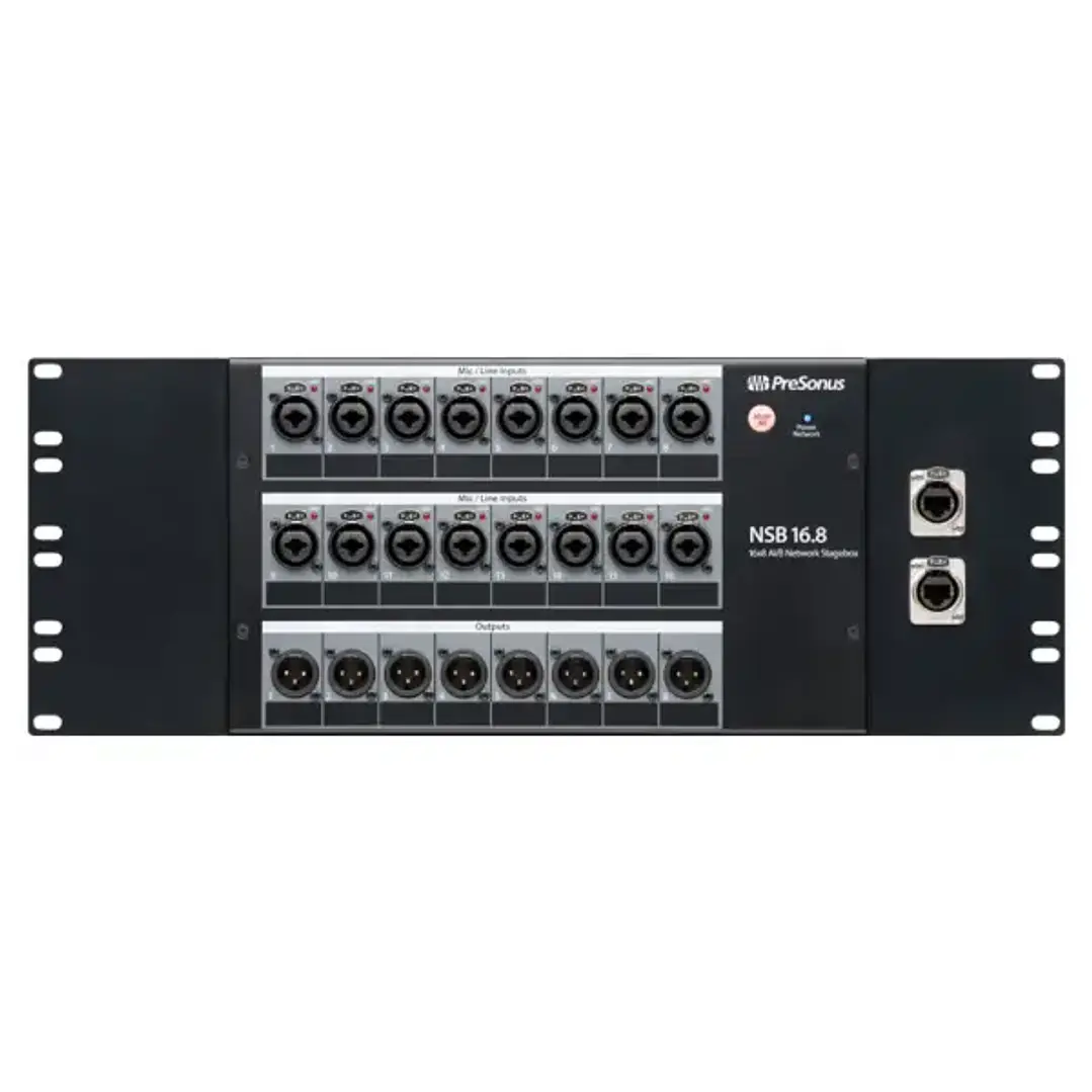 NSB 16.8 Stagebox en Formato de Rack 16 Canales 2