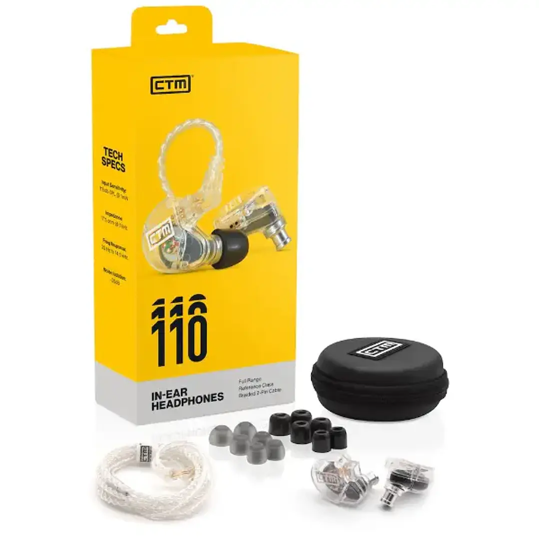 Clear Tune Monitor CE110 - Audífonos in ear profesionales 20 Hz a 20 kHz 2