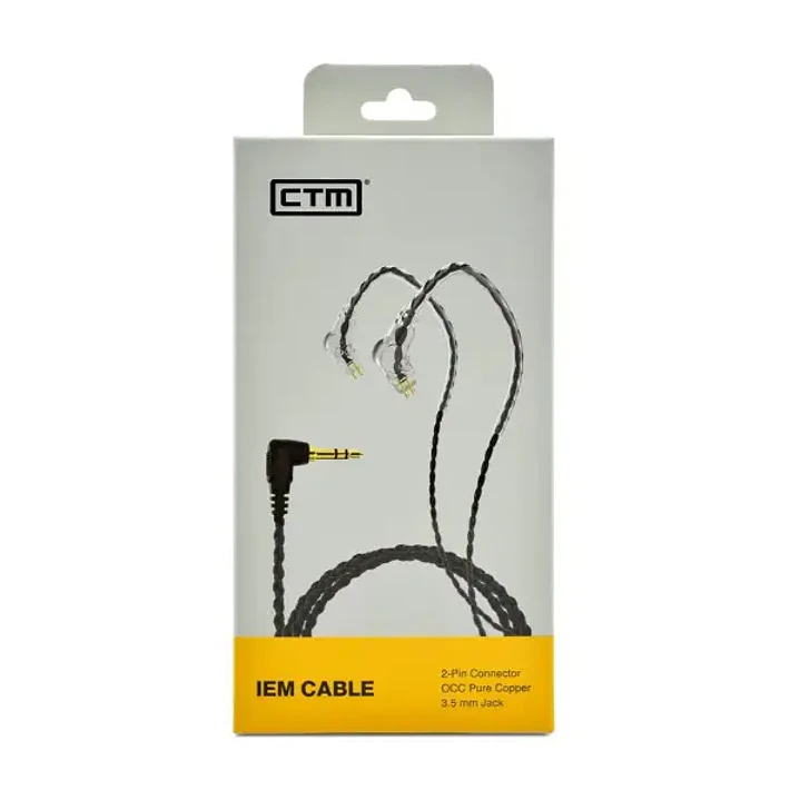 Clear Tune Monitors Standard Clear Cable 50