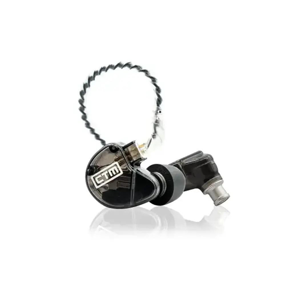 Clear Tune Monitors CE220CL - Audífonos con cable Pro Isolating de doble Controlador Color Ahumado 1
