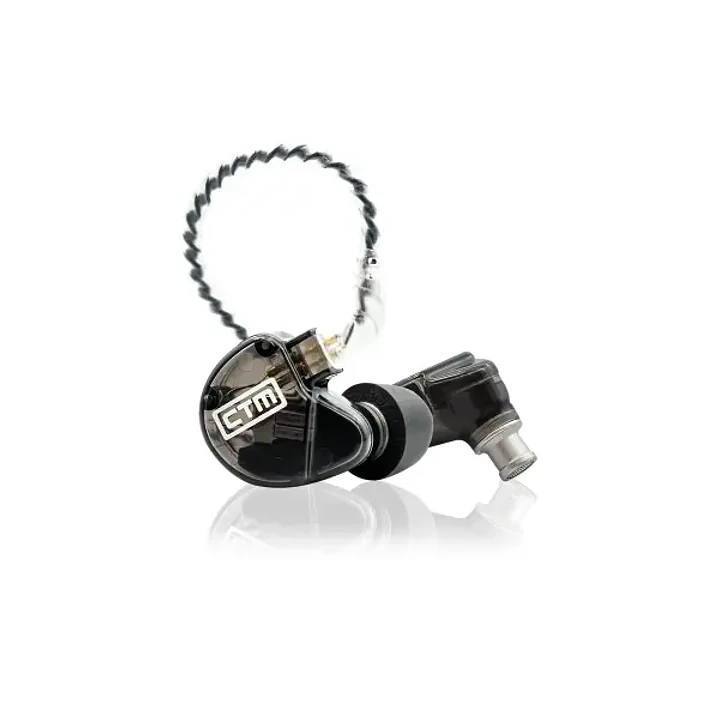 Clear Tune Monitors CE220CL - Audífonos con cable Pro Isolating de doble Controlador Color Ahumado 1