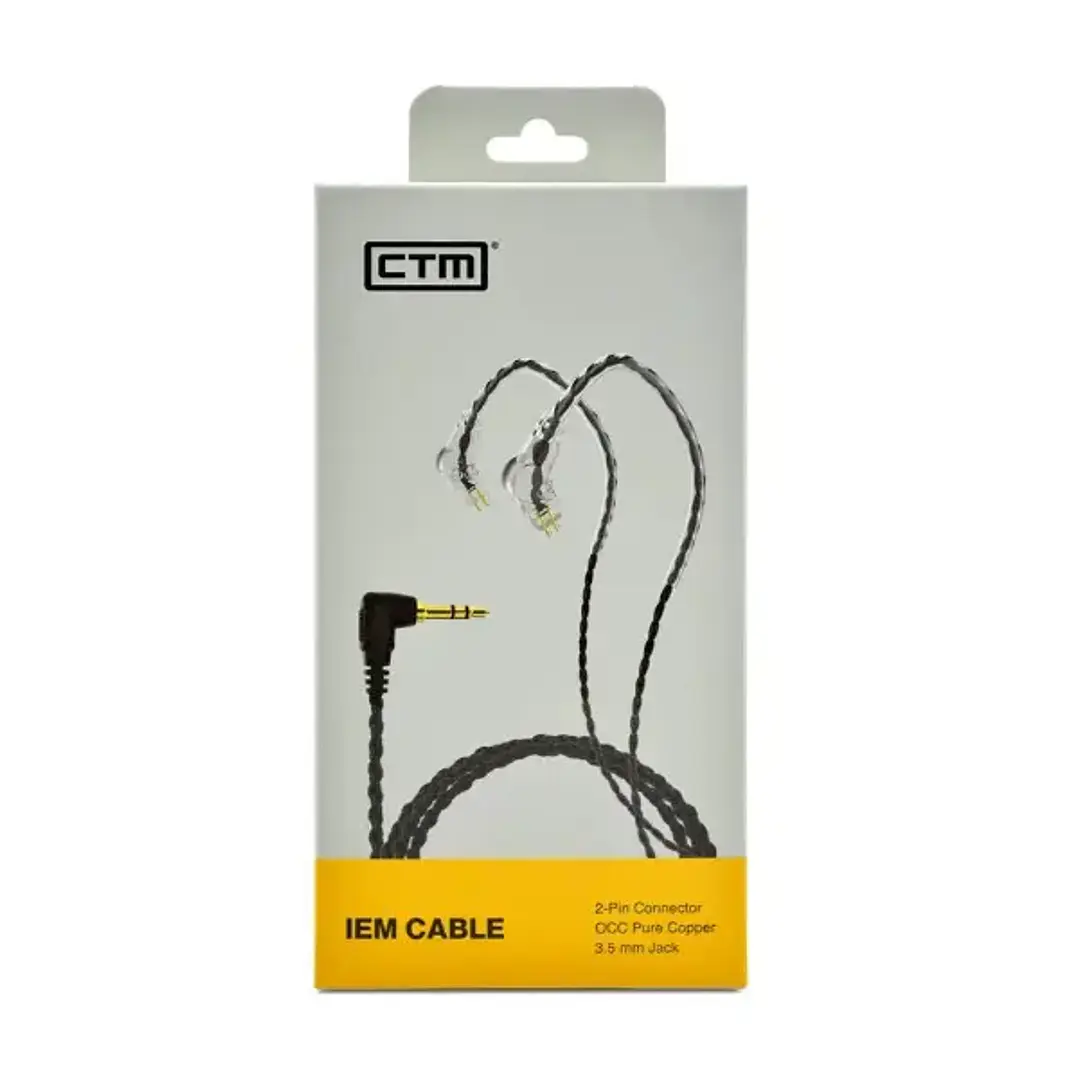 Clear Tune Monitors Standard Clear Cable 60