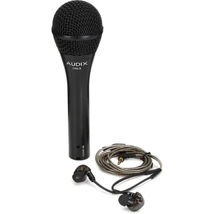 Audix OM3-A10COMBO Microfono vocal Audix OM3 + Audifonos monitoreo Audix A10