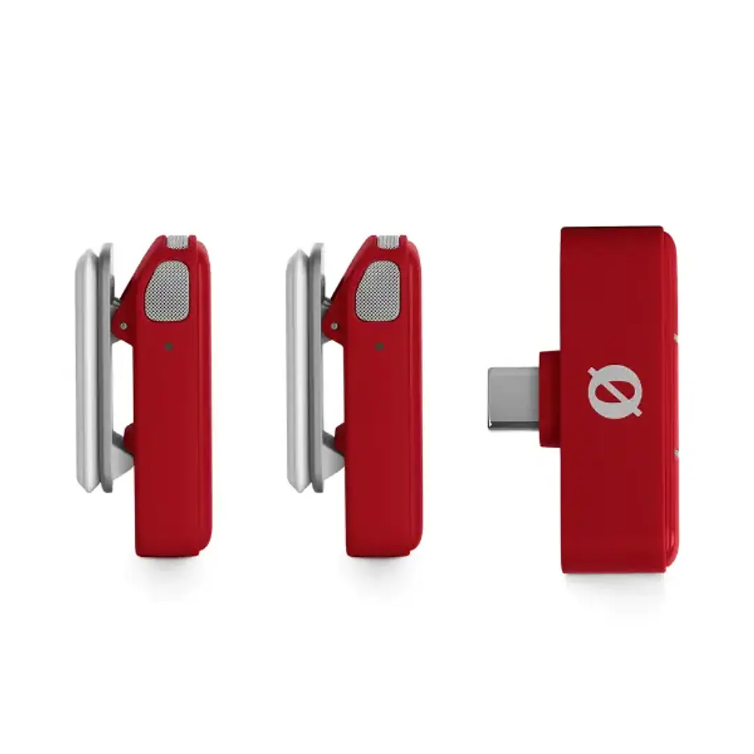 Rode Wireless Micro Red Micrófono Inalámbrico portátil USB-C Color Rojo 2
