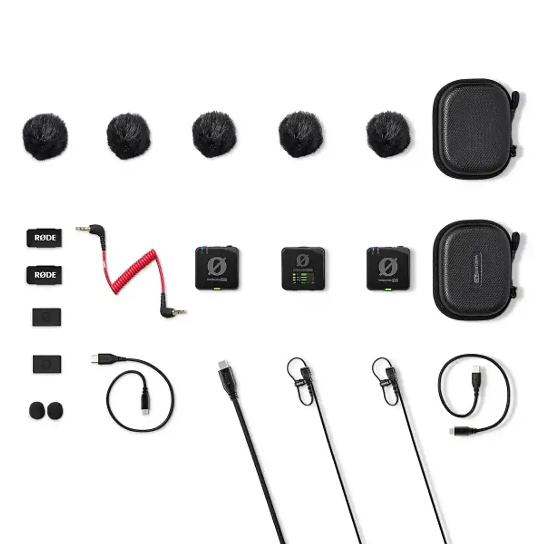 Rode Wireless Pro Sistema inalámbrico con dos TX 2