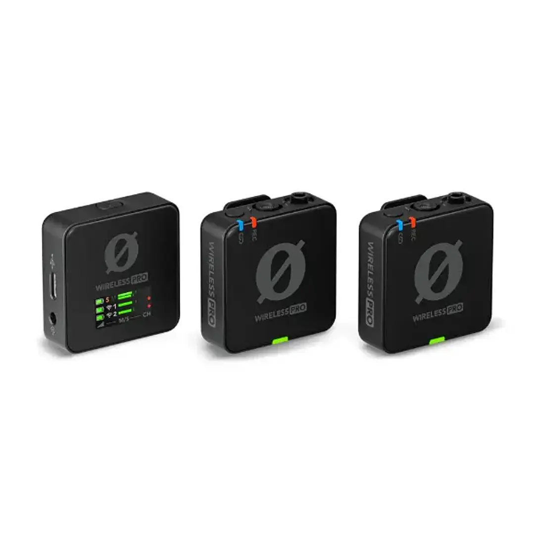 Rode Wireless Pro Sistema inalámbrico con dos TX 1