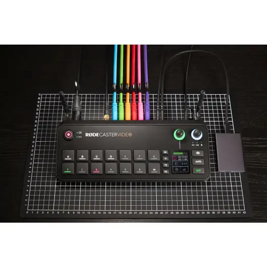 Rode Rodecaster Video Consola de Producción de Audio y Video 2