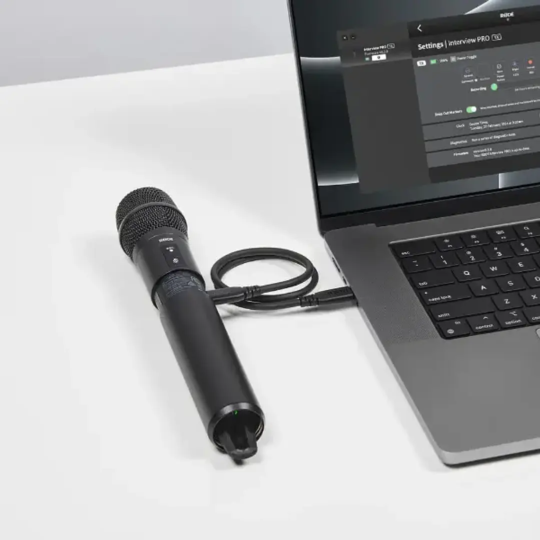 Rode Interview Pro Micrófono inalámbrico para Wireless Go y Pro 3