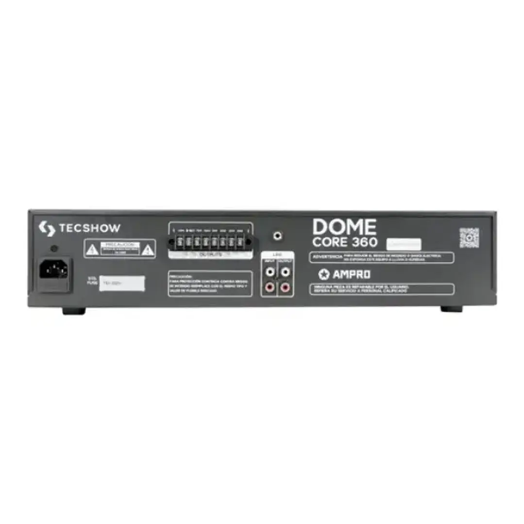 TecShow Dome Core 360 Amplificador de Linea 2