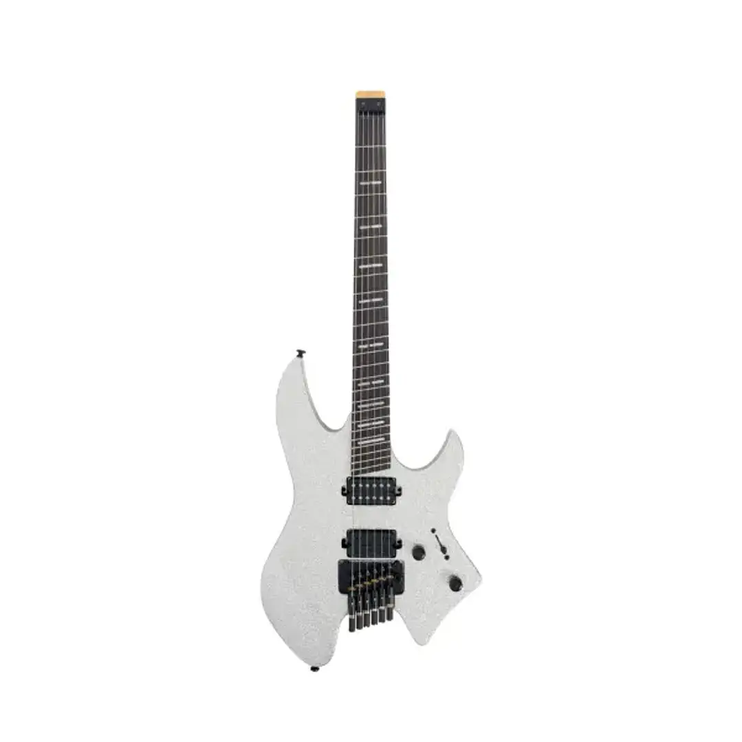 Sire X6 Guitarra Eléctrica Headless Silver Sparkle  1