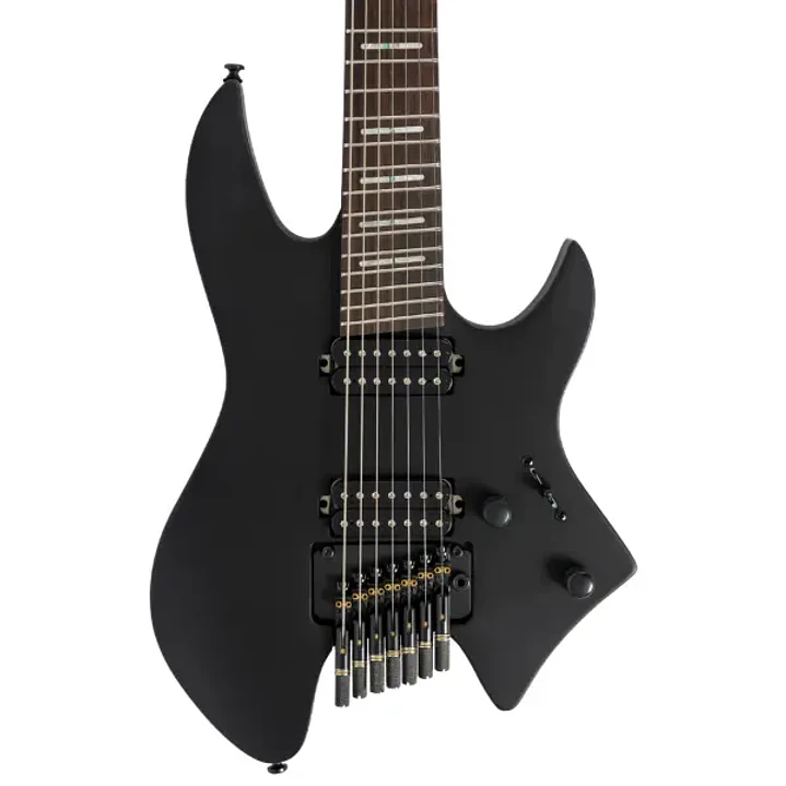 Sire X6-7 Guitarra Eléctrica Headless Black Satin  2