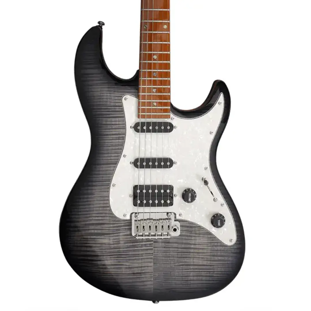 Sire S7 FM Guitarra Eléctrica Transparent Black 2