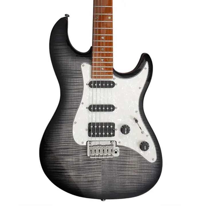 Sire S7 FM Guitarra Eléctrica Transparent Black 2