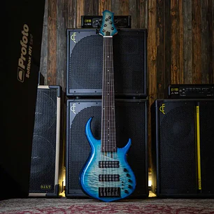 Sire M7-6 Bajo Eléctrico Fretless Transparent Blue (2nd Gen) 