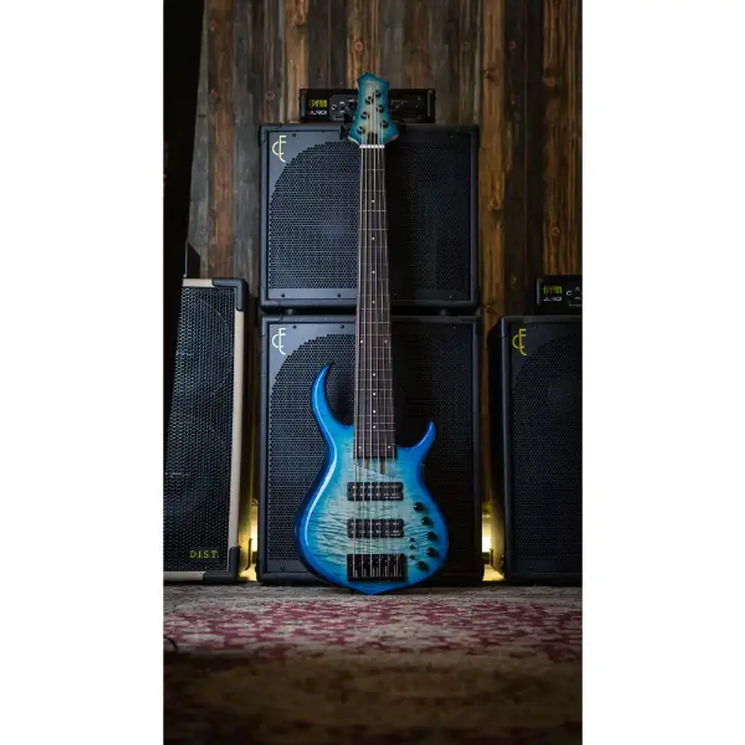 Sire M7-6 Bajo Eléctrico Fretless Transparent Blue (2nd Gen)  3