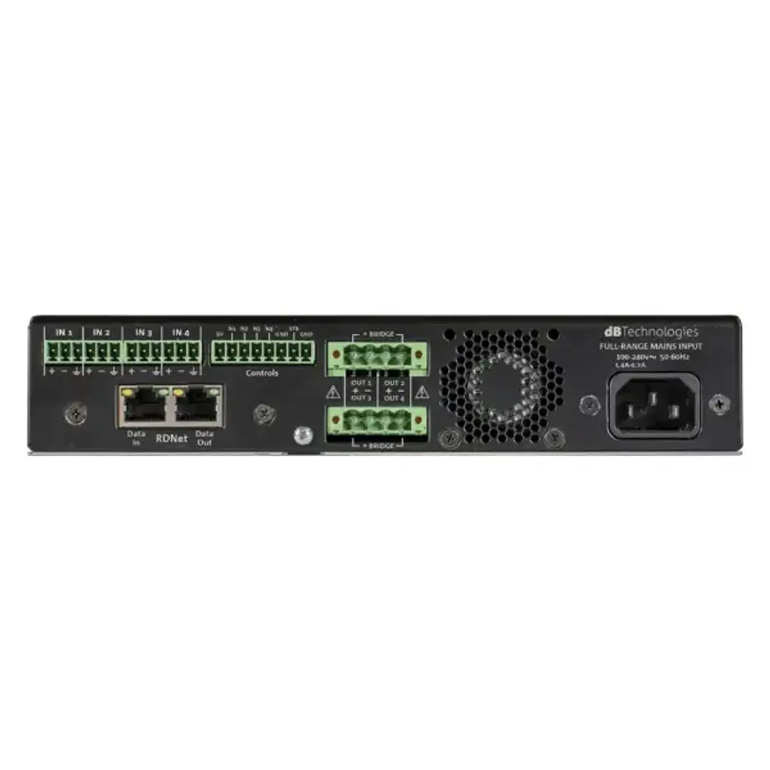 dB Technologies IA504R Amplificador de Línea con RDNet 3