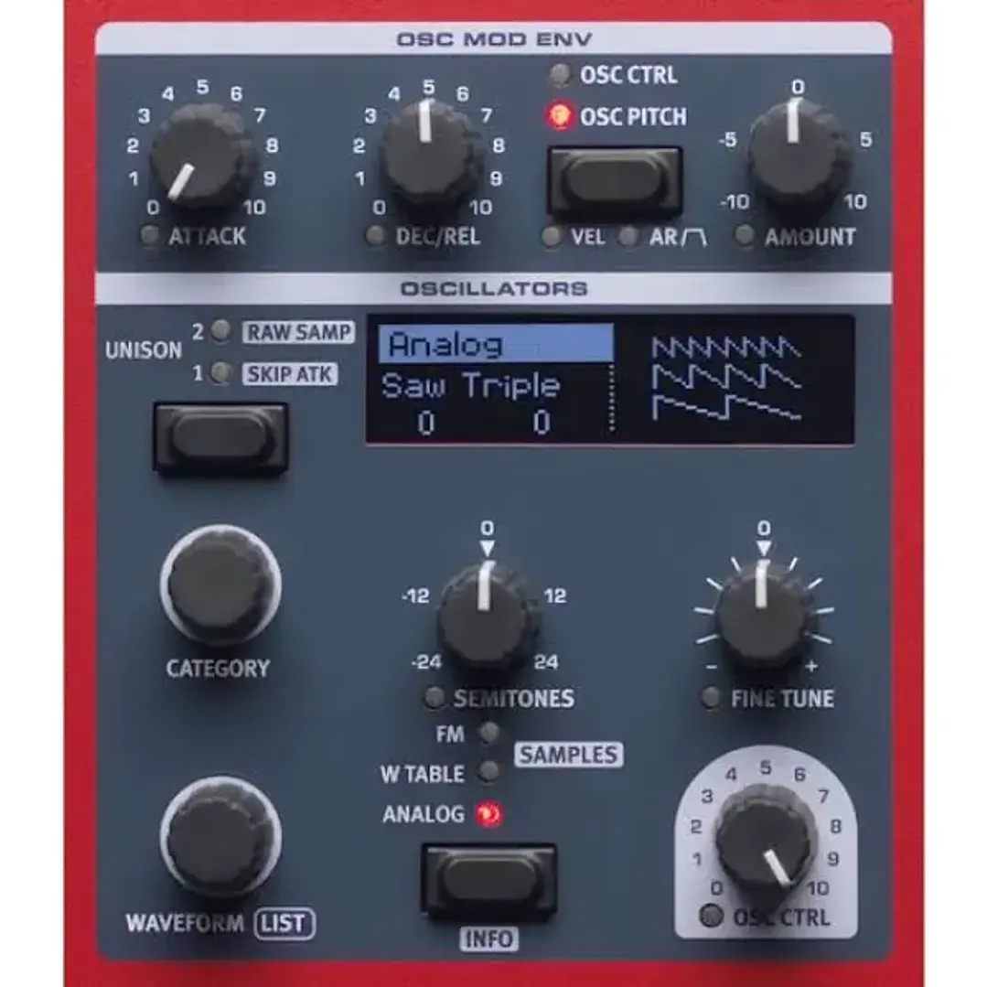 Nord wave2 2 61 teclas Sintetizador 2