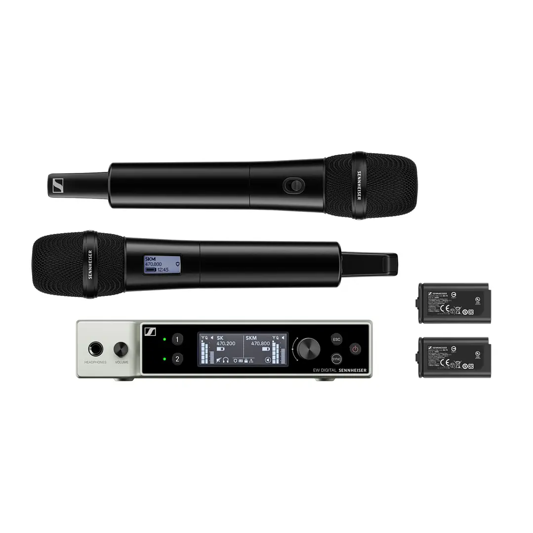 Sennheiser EW-DX 835-S Set (S1-10) Sistema Inalámbrico de Mano Doble 1