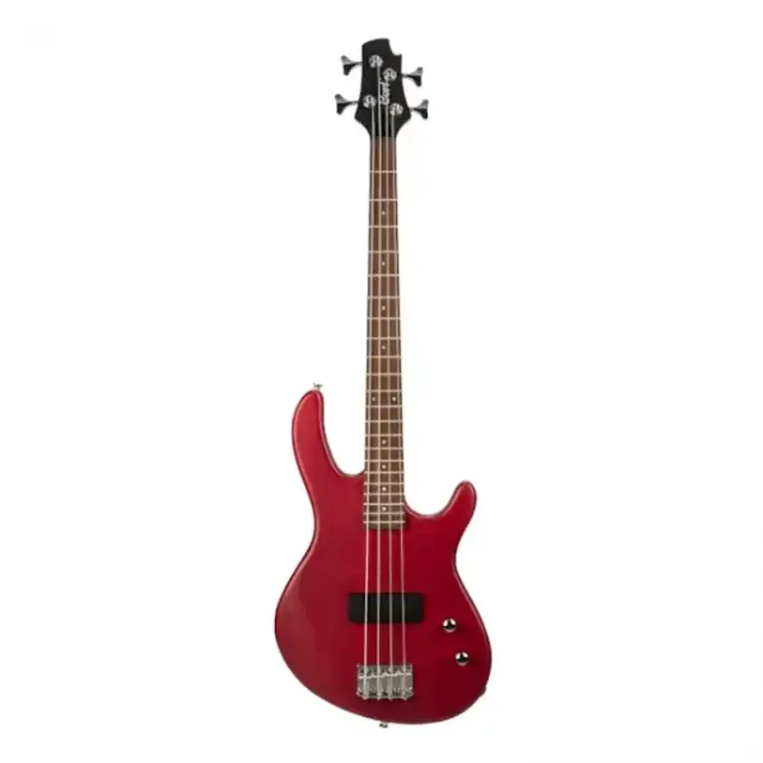  Cort Action Junior Open Pore Black Cherry Bajo eléctrico de 4 cuerdas 1