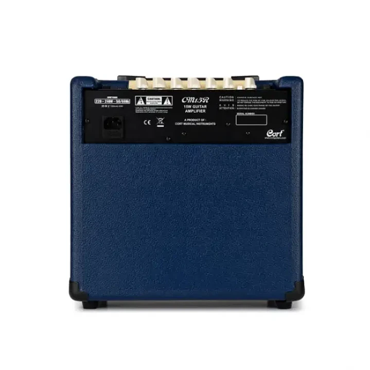 Cort CM15R-DB Amplificador de 15 Watts para Guitarra Dark Blue 3