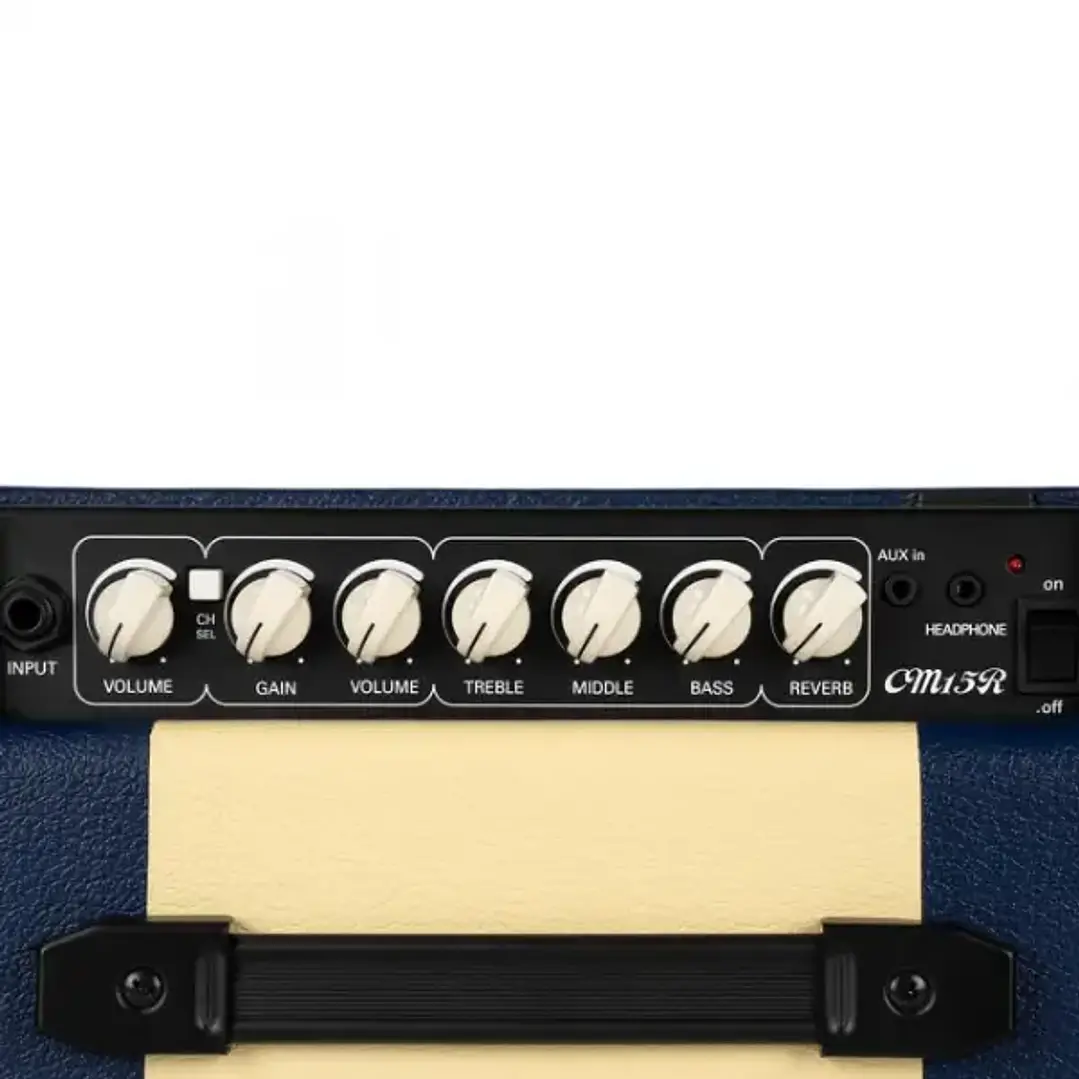 Cort CM15R-DB Amplificador de 15 Watts para Guitarra Dark Blue 4