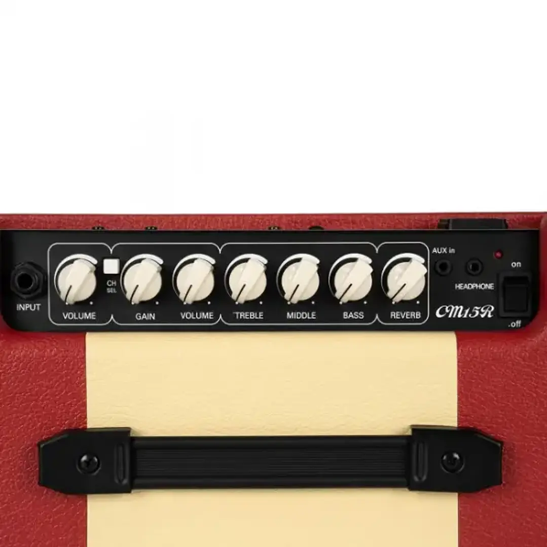 Cort CM15R-DR Amplificador de 15 Watts para Guitarra Dark Red 1