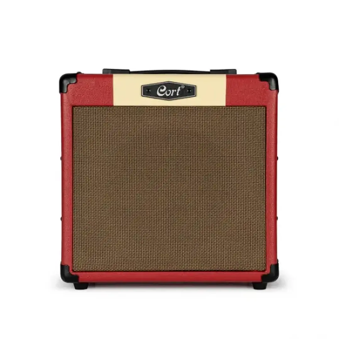 Cort CM15R-DR Amplificador de 15 Watts para Guitarra Dark Red 2