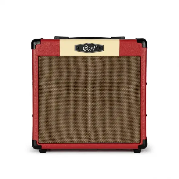 Cort CM15R-DR Amplificador de 15 Watts para Guitarra Dark Red 2