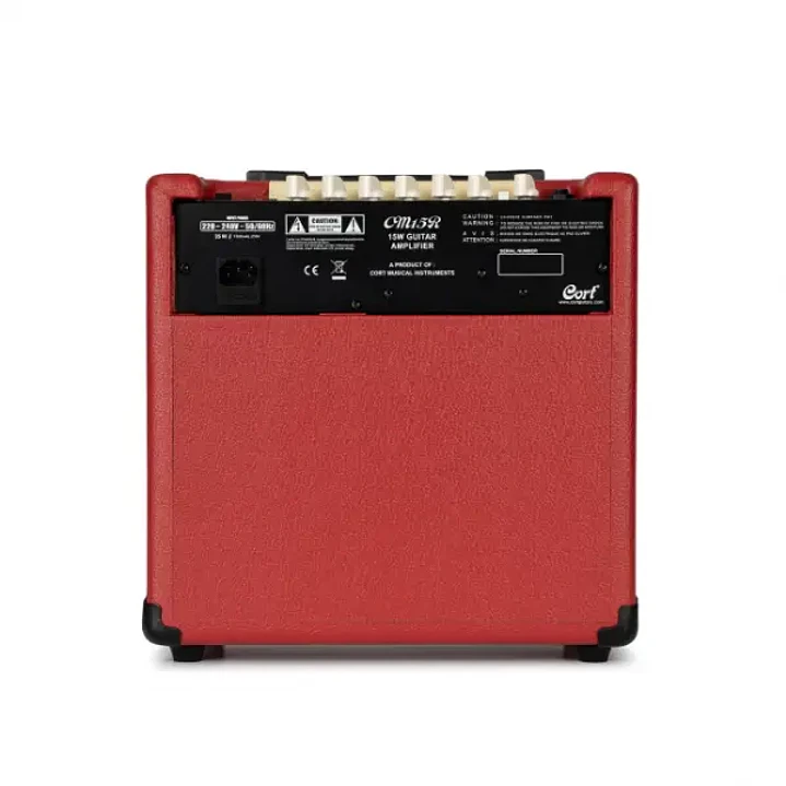Cort CM15R-DR Amplificador de 15 Watts para Guitarra Dark Red 4