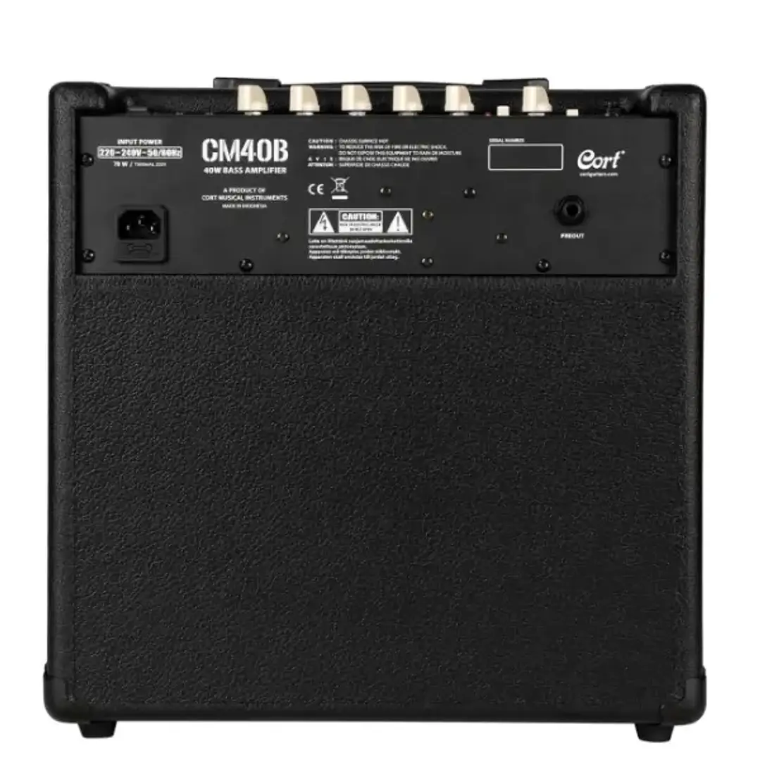 Cort CM40B Amplificador para Bajos de 40 Watts de 10