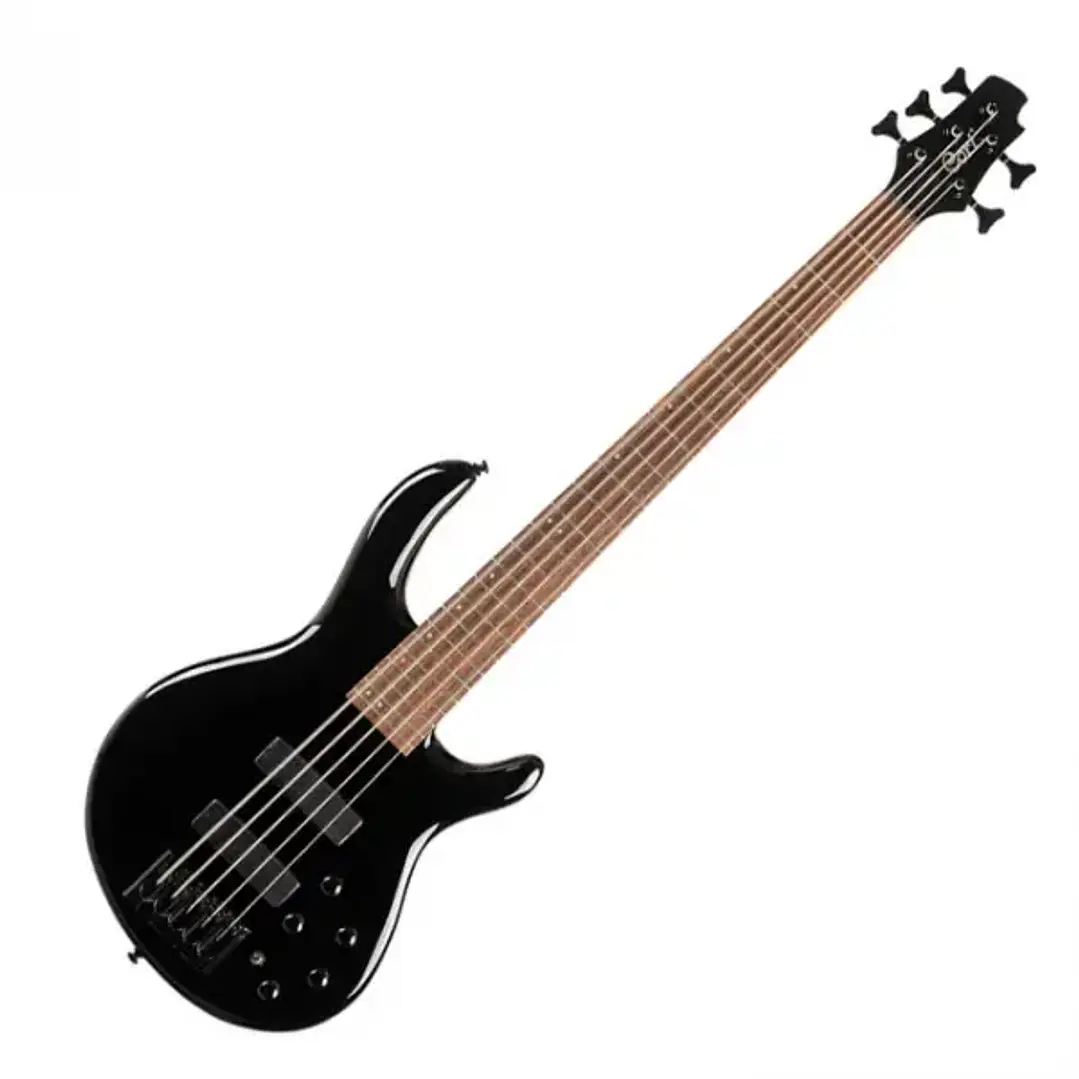 Cort C5Deluxe-BK Bajo eléctrico de 5 cuerdas Color Negro  1