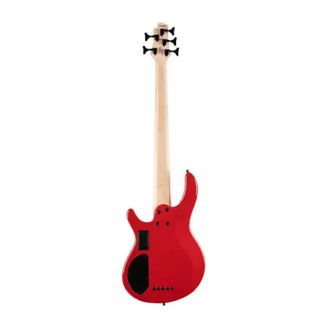 Cort C5Deluxe-CRD Bajo eléctrico de 5 cuerdas Color Rojo 2