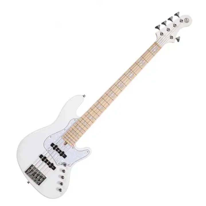 Cort NJS5-WHT Bajo eléctrico de 5 cuerdas Elrick e-volution Bass 1