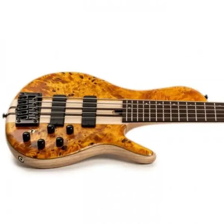 Cort Open Pore Black Cherry A5PLUS Bajo eléctrico de cinco cuerdas  2