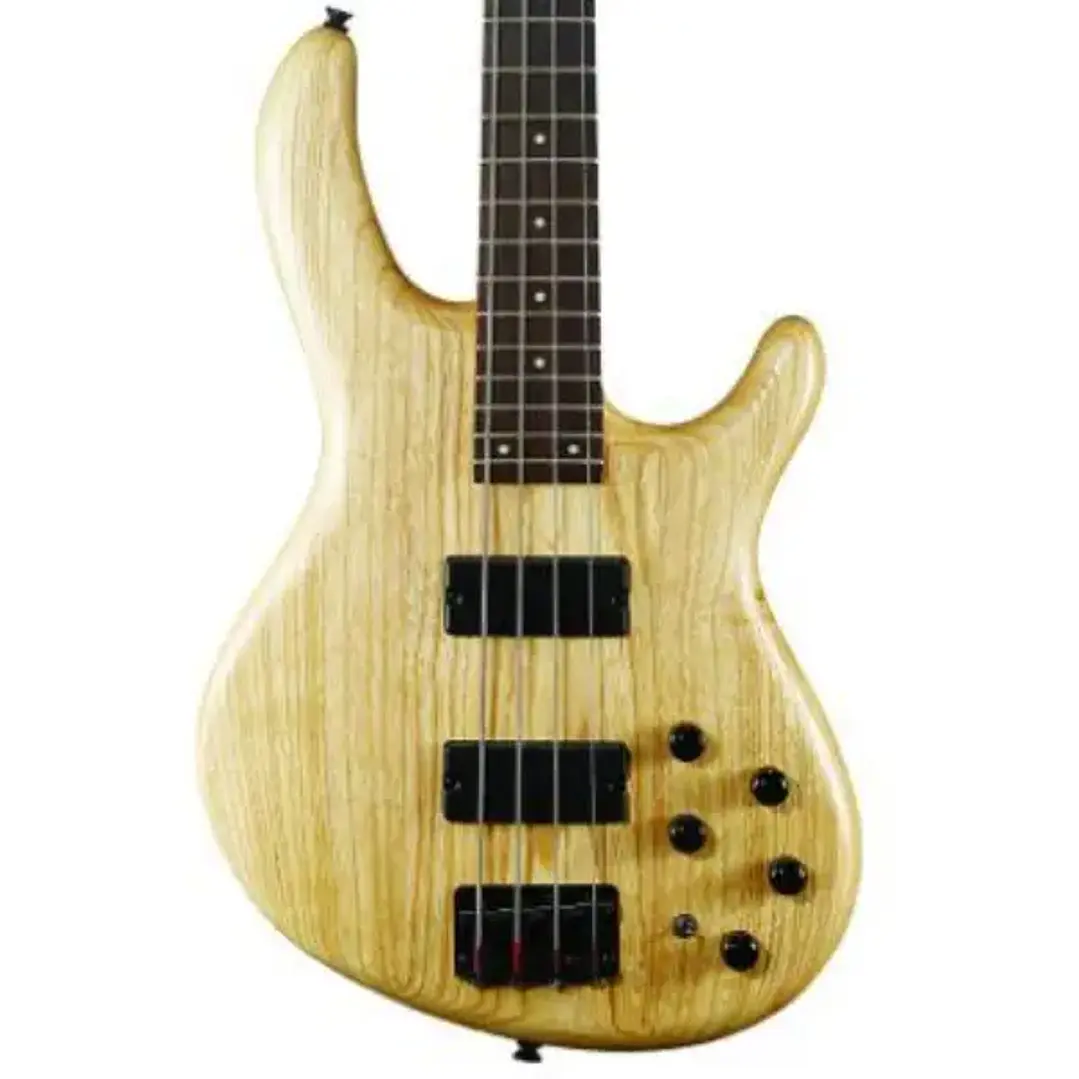 Cort ACTIONDLX-AS-OPN Bajo Eléctrico Open Pore Natural 4
