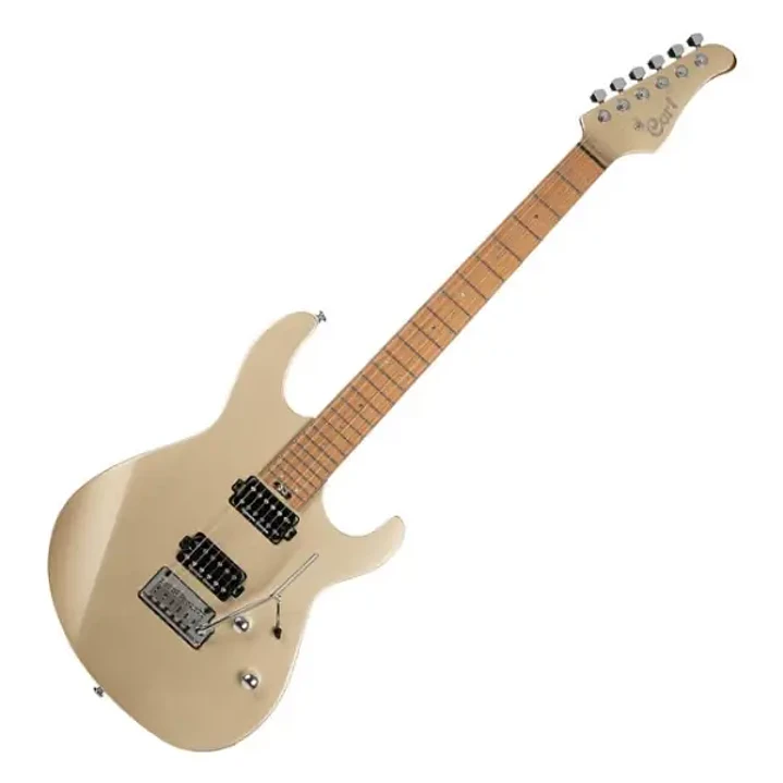 Cort G300PRO-MGD Guitarra eléctrica con doble corte G300 beige 1