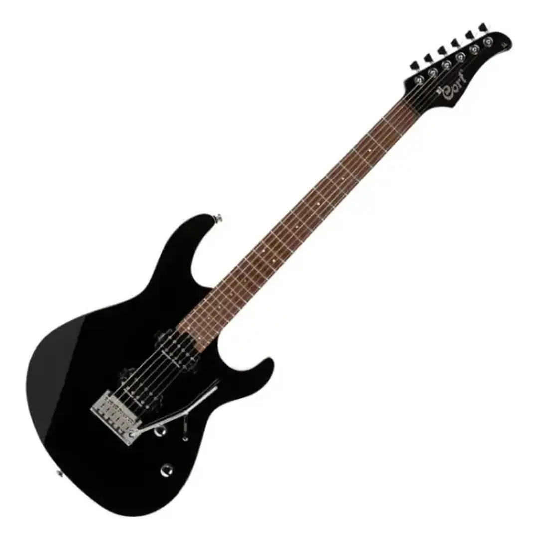 Cort G300PRO-VVB Guitarra eléctrica con doble corte G300 negra 1