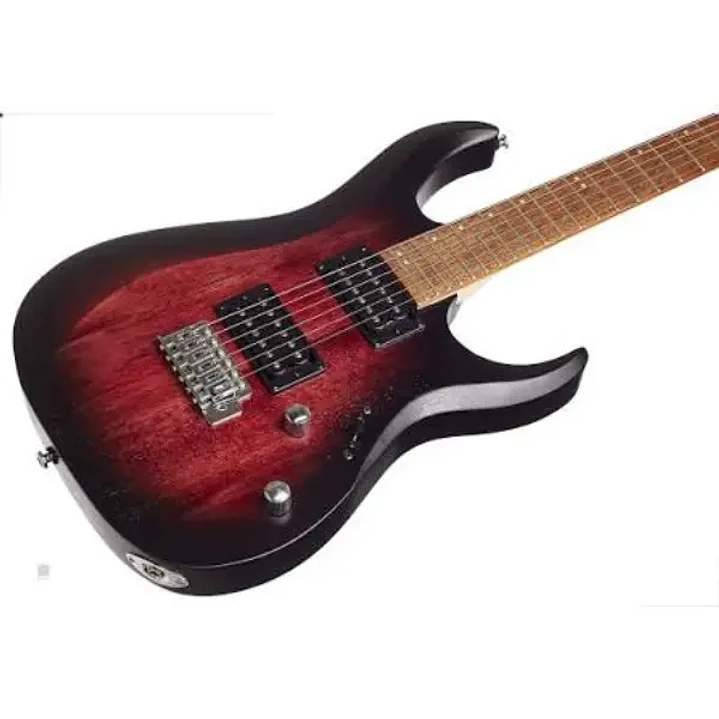 Cort X100-OPBB Guitarra Eléctrica Open Pore Black Cherry Burst 2