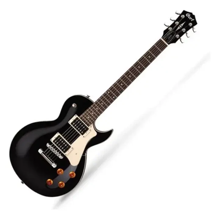 Cort CR100-BK Guitarra eléctrica CR100 negra de la serie Classic Rock 2
