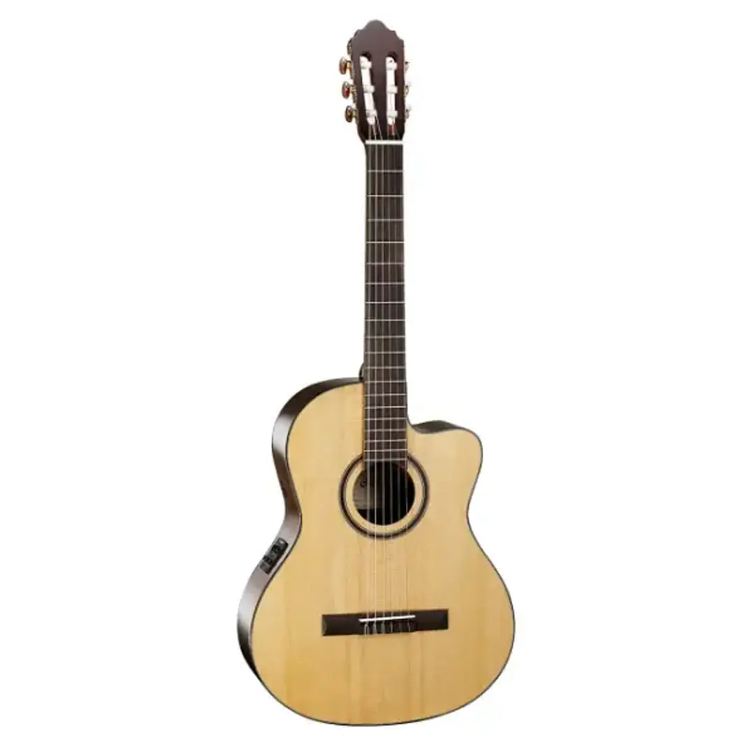 Cort AC160CF-NAT Guitarra electroacústica Clásico Natural 1
