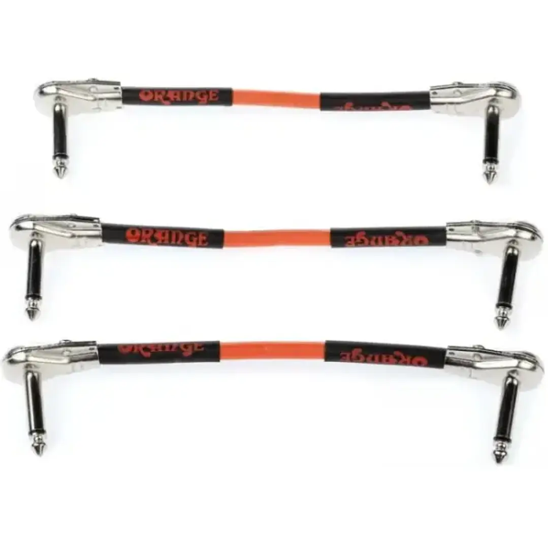 Orange CA038 Pack de 3 Cables Pedal 2
