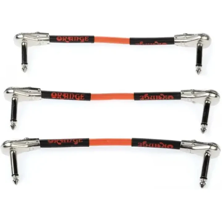 Orange CA038 Pack de 3 Cables Pedal 2